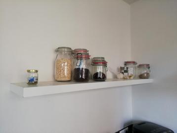 Wandplank gebruikt gratis wit