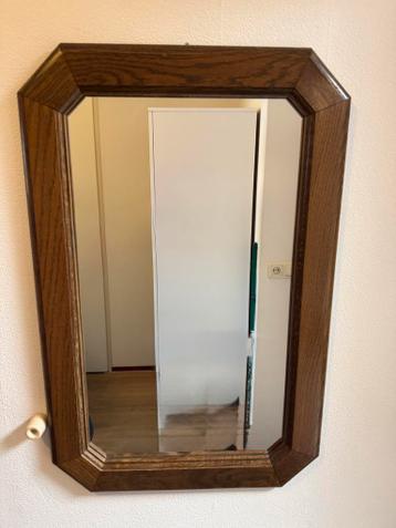 Hoogeveen: gratis ophalen, eiken spiegel