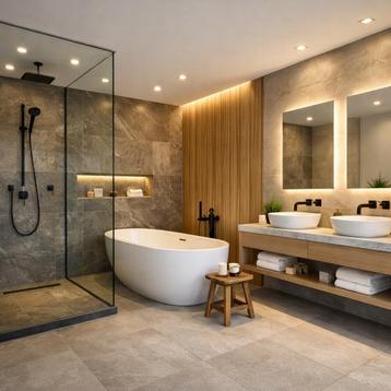 Vast ZZP-koppel gezocht voor complete badkamerrenovaties