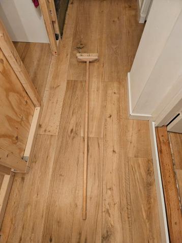 Schrobber 140cm - Houten bezem voor diverse vloeren
