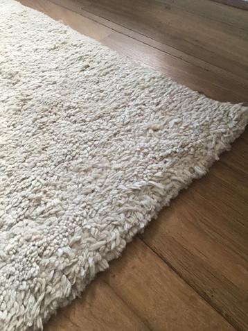 Berber wol, creme kleur. 2x3 meter