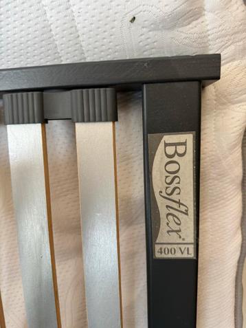 Twee Bossflex 400 lattenbodems 80x210 cm