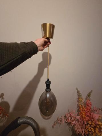 Hanglamp met grote LED filament lamp