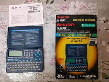Sharp EL-6890P Elektronische Organizer met Backlight