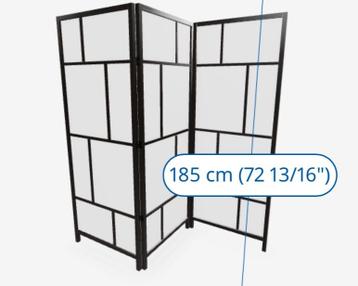 Scheidingswand 216x185 cm