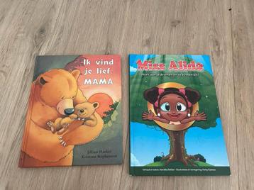 Twee kinderboeken: Ik vind je lief, MAMA & Miss Aida