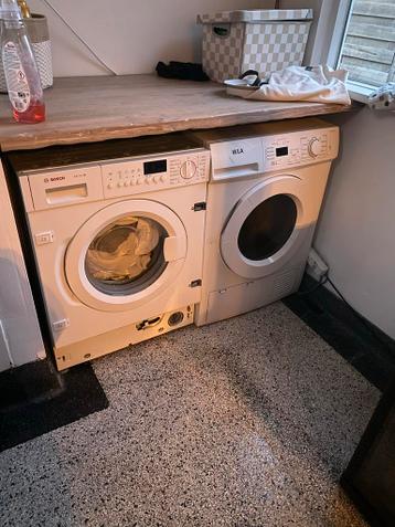 Wasmachine Bosch Serie 8 en Condensdroger WLA