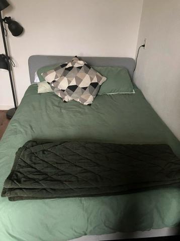 Gratis Slattum tweepersoonsbed met Hamarvik matras