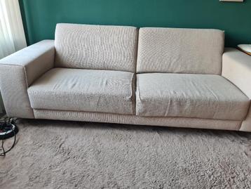 Natuzzi bank beige GRATIS OPHALEN!