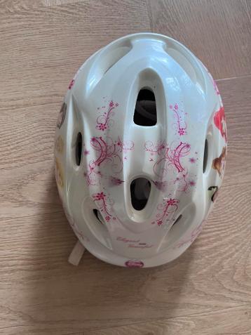 Roze prinses kinderhelm