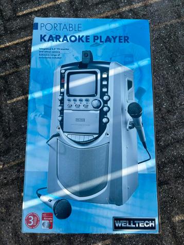 Welltech Draagbare Karaoke Speler met TV Monitor en Camera