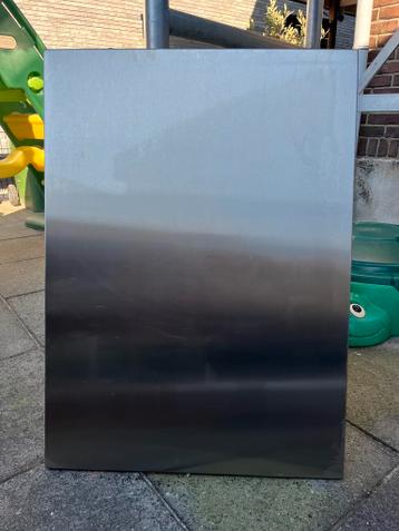 RVS Achterplaat/Spatplaat Fornuis 65x90 cm