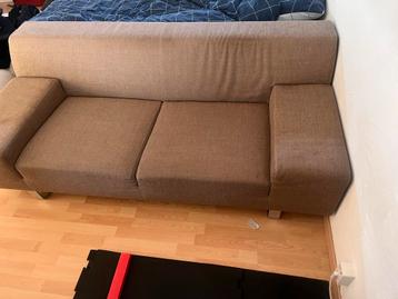 Gratis af te halen: Taupe bank (193x95 cm)