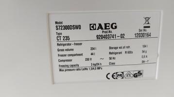 Aeg koel/vries combinatie accessoires