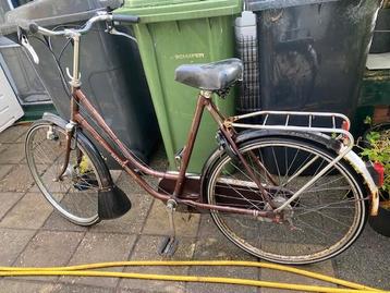 Gazelle maxinette damesfiets met lage instap frame + wielen