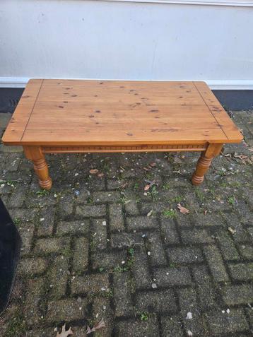 Eiken salontafel - opknapper, gratis af te halen