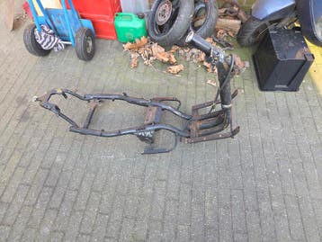 Beta Ark Frame Geel Kenteken met WOK gratis