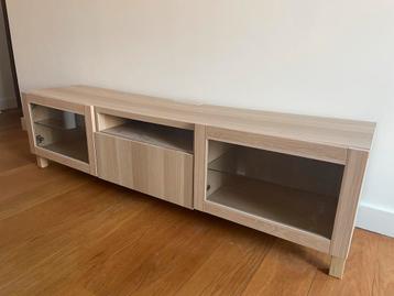 Gratis op te halen: TV meubel eikenkleurig hout