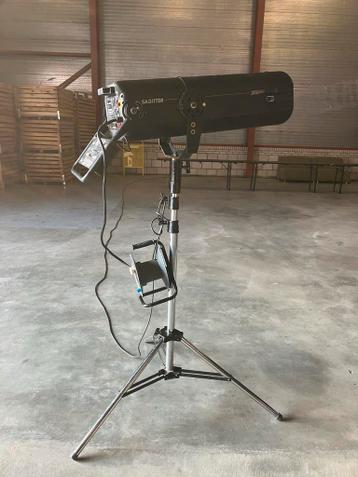 Sagitter Tracer 1200 MSR Followspot met DMX-controle