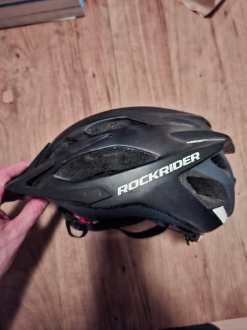 Rockrider Fietshelm - Zwart - Maat M (53-59cm)