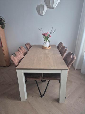 Eettafel voor 6 personen