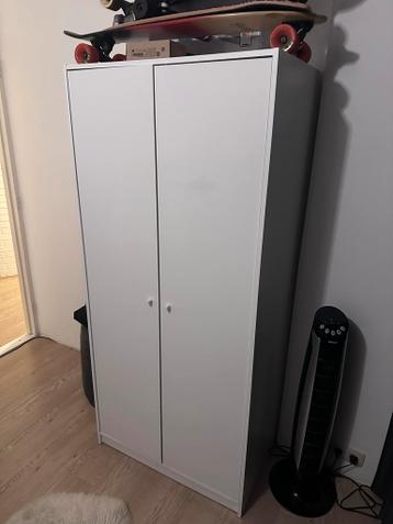 IKEA Kast 80x55x177 cm met roede en plank - Gratis af te hal