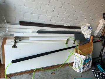 Ikea Pax deuren en plankjes (gedemonteerd)