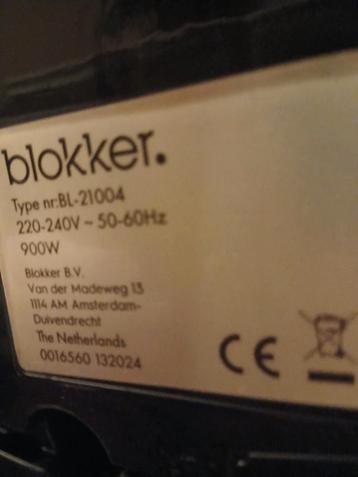 Zwart koffiezetapparaat  v blokker