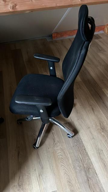 Zwarte Bureaustoel