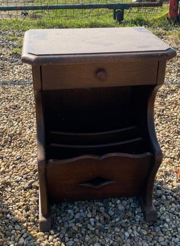 krantenbak bij zettafel