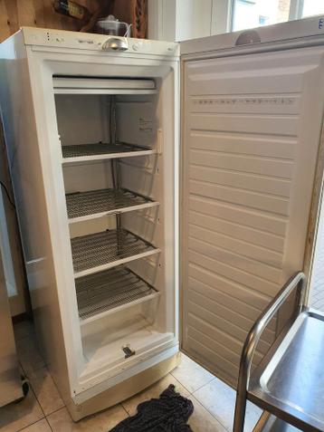Oude diepvrieskast, werkt nog goed, voor schuur of garage