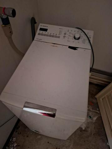 Goedwerkende Bosch bovenlader wasmachine