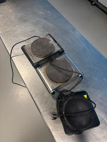 3 kookplaatjes - Gebruikt maar functioneel