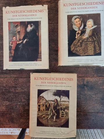 KUNSTGESCHIEDENIS DL 1, 2 EN 3. Dr van Gelder-1954