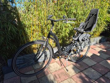 GRATIS Damesfiets met kinderzitje - Ideaal voor jonge ouders