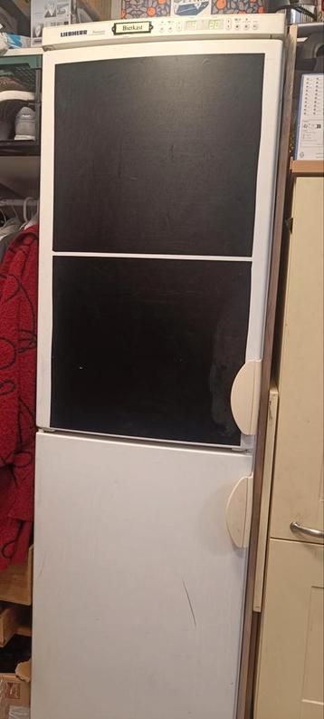 Gratis afhalen:Grote Liebherr koel vries combinatie 210 hoog