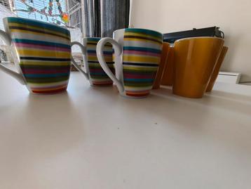 Gratis koffie- en theebekers - Diverse kleuren