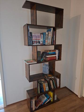 Boekenkast VidaXL kleur eiken