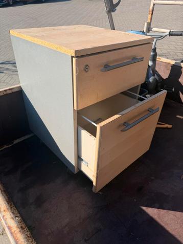 Gebruikt ladeblok met 2 laden