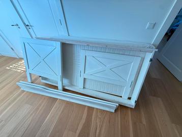 Bed met bedlade wit 90x200 GRATIS