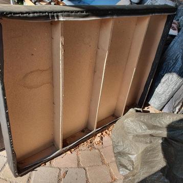GRATIS achterwand achterbord van boxspring 140 cm breed