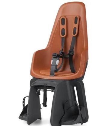 Bobike Fietszitje bruin/zwart met twee beugels