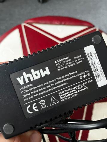 Ebike fiets lader met XLR stekker