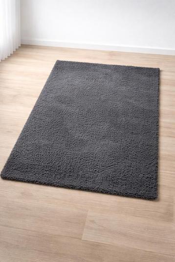 Grijs hoogpolig vloerkleed gratis af te halen 80x150