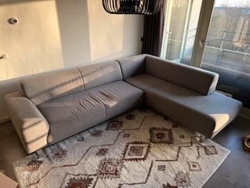 Grijze hoekbank 280 x 210