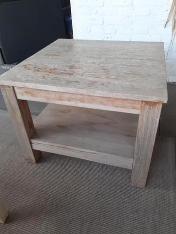 GRATIS Salontafel/ bijzettafel 60 x 60 cm