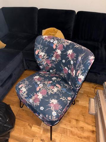 Bloemenprint Fauteuil gratis afhalen