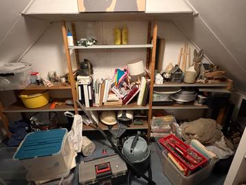 Houten stellingkast - 40 cm diep