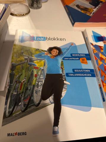 Taalblokken Nederlands Leerwerkboek 3F Deel B & Deel A