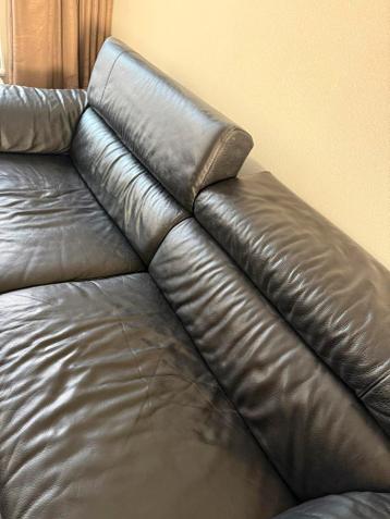 GRATIS Italisofa echt Leren bank elektrisch